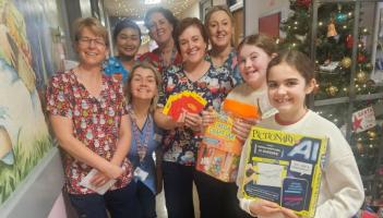 Two Mayo students raise funds for children's ward