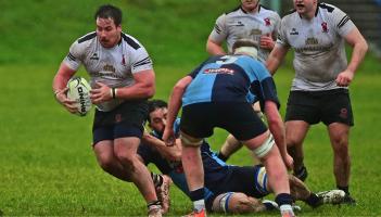 Ballinrobe beat Castlebar in rain drenched Mayo rugby derby