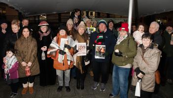 Mayo IPSC holds emergency candlelit vigil in solidarity with Palestine