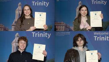 Nine Mayo students receive entrance awards from Trinity College Dublin