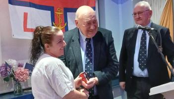 Members of Achill RNLI were honoured for their committment to the lifeboat station