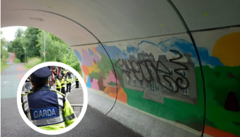 Man arrested and charged after graffiti damage in Mayo town