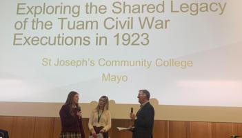 Mayo student wins All-Island History Award for Civil War Project