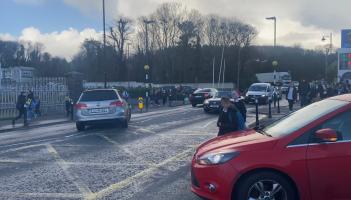 Lucky escape: Twice &ldquo;a car came close to knocking me down&rdquo;