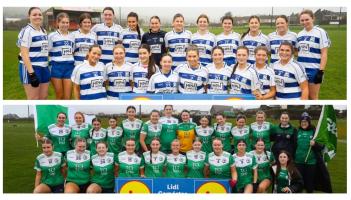 Two Mayo LGFA clubs fly flag at Com&oacute;rtas Peile P&aacute;id&iacute; &Oacute; S&eacute;