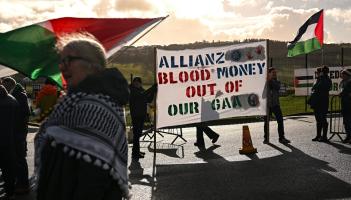 'History will judge' - Allianz protests spotted outside Mayo-Armagh League tie