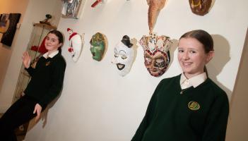 PICTURES: Mayo students exhibit their work at Linenhall Arts Centre