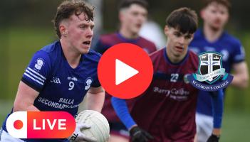 WATCH LIVE: Balla Secondary School v St Ciaran's, Ballygawley, in All-Ireland final