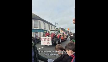 'Disgusted' - Epstein Files float at Mayo St Patrick's Day Parade sparks outrage