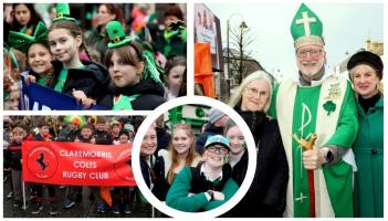 PICTURES: Big turnout at Claremorris St Patrick's Day Parade