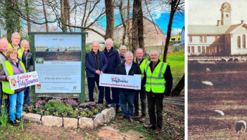 Aglish Graveyar ceremony 