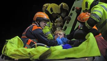 &lsquo;When in Doubt, Get Out&rsquo;: AXA Roadshow warns students of road Crash Consequences