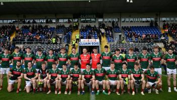 Mayo star forward makes top ten U-20 footballers in Ireland list