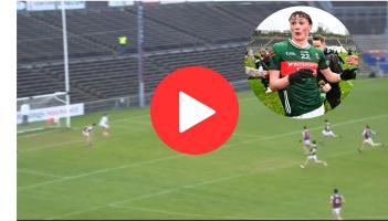 HIGHLIGHTS: Kobe McDonald on fire as Mayo U-20s book Connacht Final spot