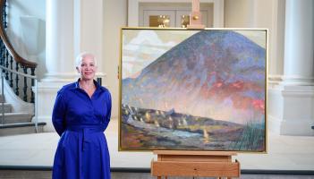 &ldquo;I don&rsquo;t mind if people do or don&rsquo;t like it&rdquo; - Kim Day on Croagh Patrick painting