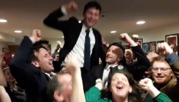 VIDEO: Paul Lawless becomes first Aontú TD from Mayo
