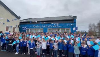 Up Kiltimagh! St Aidan's pupils send lovely message of support ahead of Connacht semi-final 