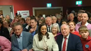 WATCH: Keira Keogh celebrates being elected to the Dáil