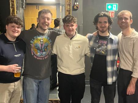 WATCH: Mayo teenager performs backstage with Kingfishr