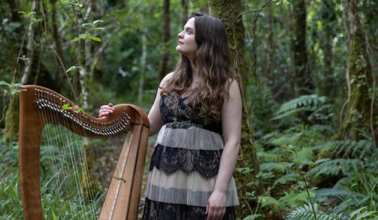 CULTURE: Swinford harpist&rsquo;s debut album explores myth and folklore
