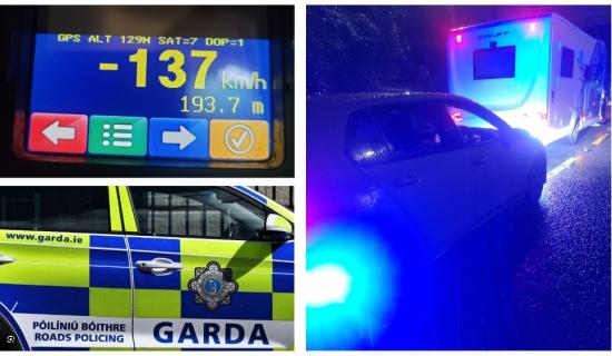 Speeding on Mayo roads: Multiple vehicles stopped by An Garda Siochana