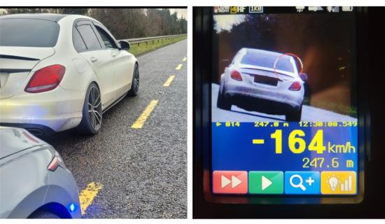 Arrested - An Garda Siochana Mayo stop driver for dangerous driving