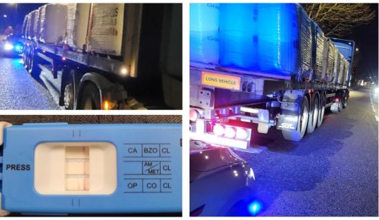 Mayo Garda&iacute; arrest HGV driver for cocaine use, no tax and speeding