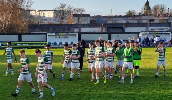Hard-working Hoops reach last eight of FAI Youth Cup after shootout