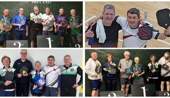 Mayo pickleball club wins medals at Munster Open Tournament