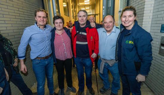 Five Farmers end Bord Bia sit in