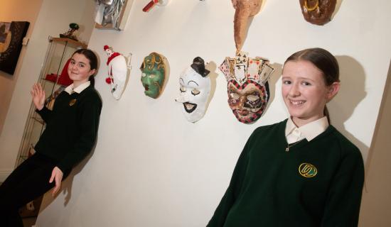 PICTURES: Mayo students exhibit their work at Linenhall Arts Centre