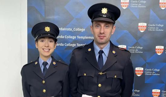 Two new Garda&iacute; from Mayo have finished their training