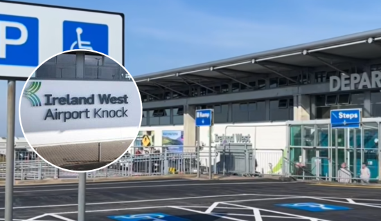 Knock Airport PRM parking