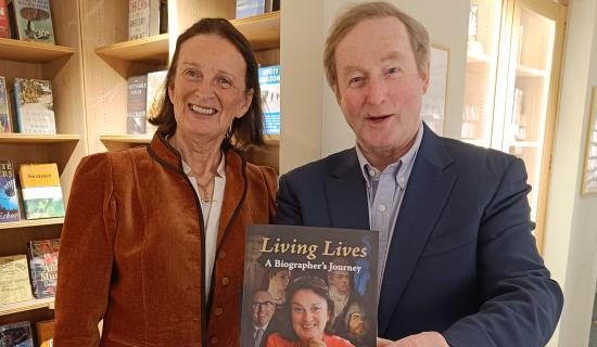 Mayo author launches new book alongside former Taoiseach
