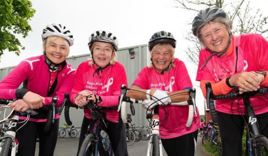 Mayo set to turn pink for annual breast cancer charity cycle
