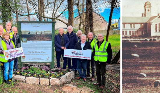 Aglish Graveyar ceremony 