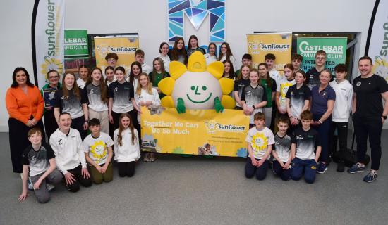 Mayo swimmers take on unique challenge for charity fundraiser