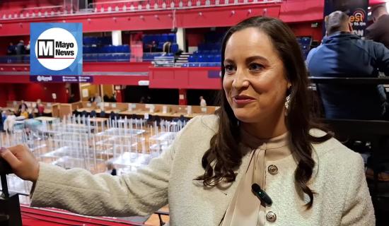 WATCH: Fine Gael's Keira Keogh reacts to being elected to the D&aacute;il for the first time