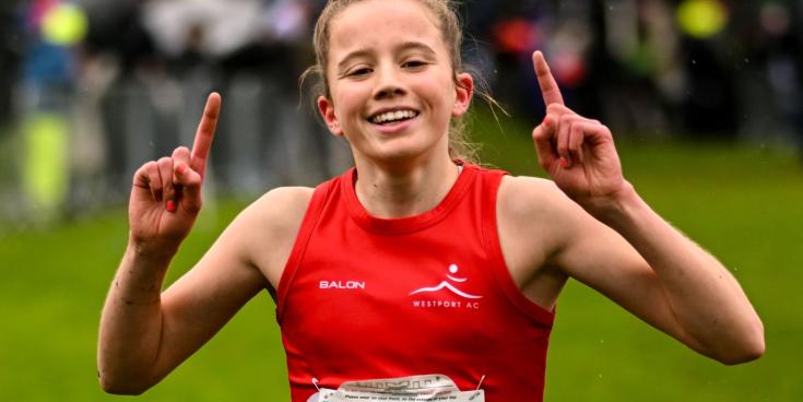 Mayo athletics sensation powers to victory in national cross-country event