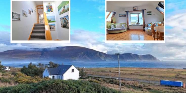 PROPERTY: 3‑Bed Mayo home with stunning beach views on Wild Atlantic Way