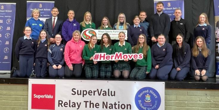 Westport students attempt marathon relay to promote girls&rsquo; participation in sport