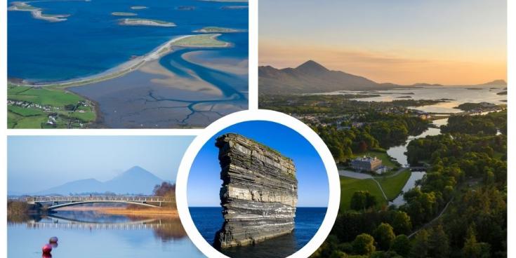 Aerial POV: Photos of Mayo landmarks reveal stunning views from above