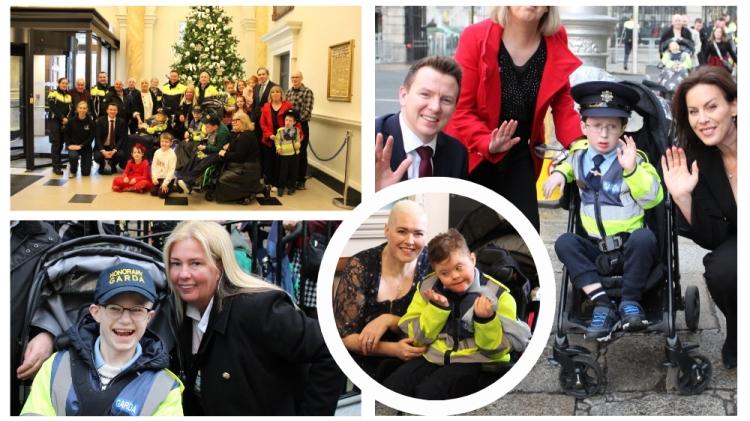Mayo&rsquo;s Little Blue Heroes welcomed to Leinster House &ndash; PICTURES