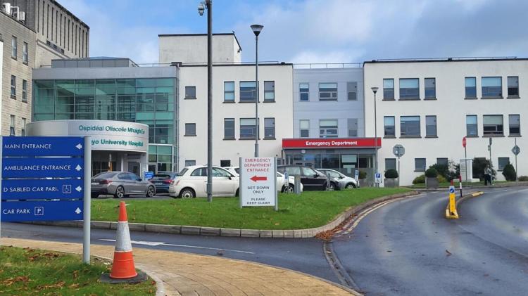 INMO 2025 statsplace Mayo hospital in top ten for overcrowding