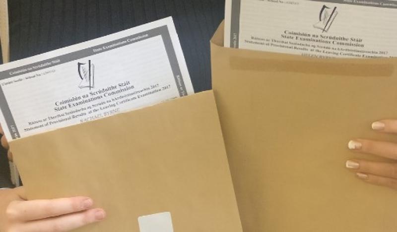 Sixth-year students have received their exam results today, which will be less inflated than previous post-Covid years