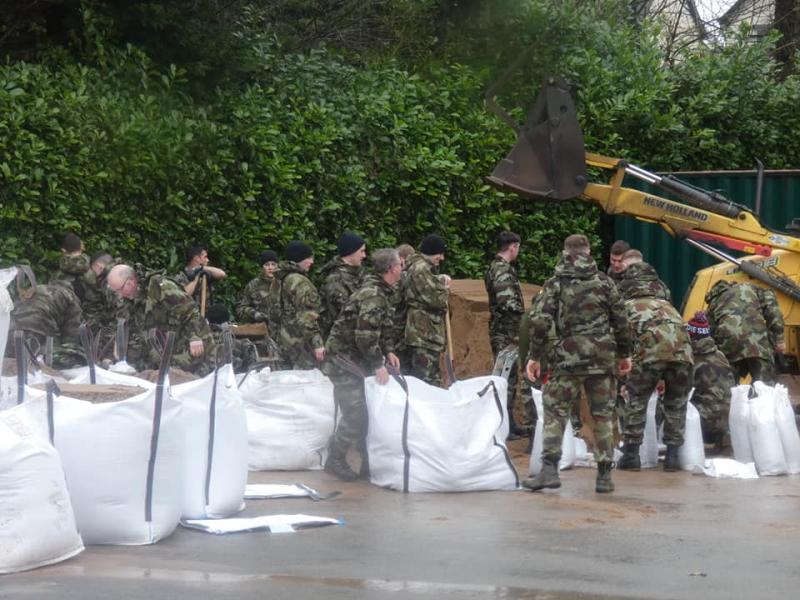 A Mayo TD has called for the army to be deployed to assist Storm 
