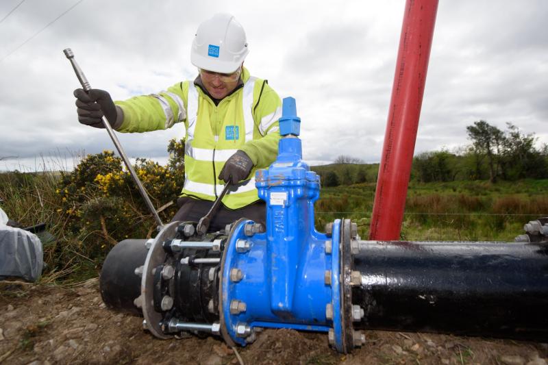 Households in a part of north Mayo have been urged to sign up to new water connection networkUisce Eireann
