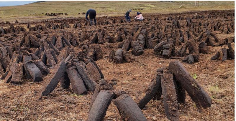 Turf still used for heating by 14% of Mayo households