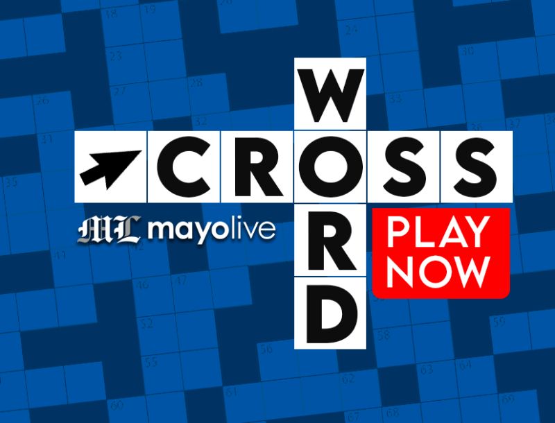 Mayo Live Interactive Crossword Puzzle - New Puzzle every Monday