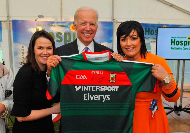 Blewitt family thrilled to welcome cousin Joe Biden